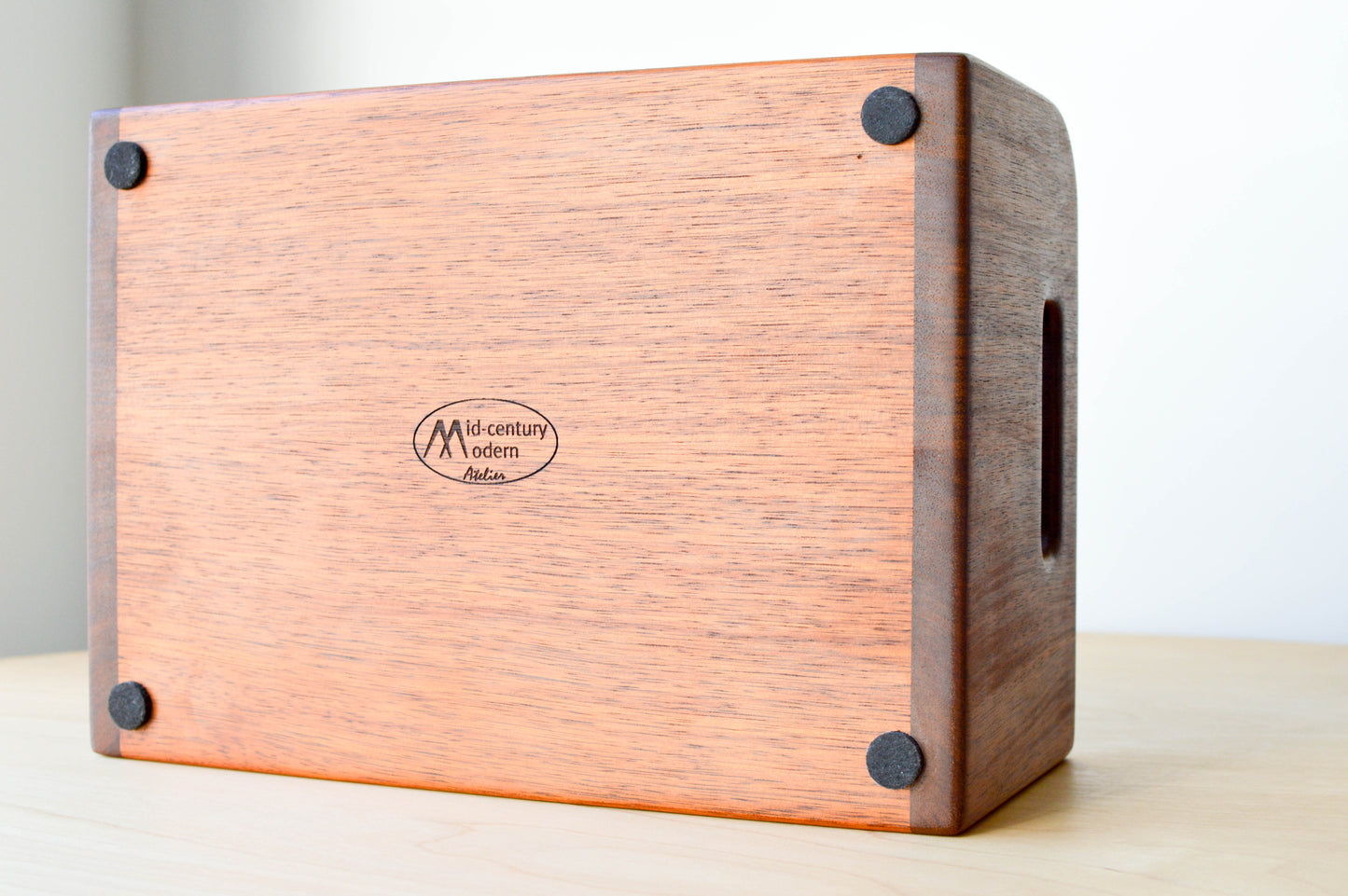 Vinyl Record Storage Crate | Solid Wood & Glass | Handmade in Sydney | Gift for Music Lovers (Copy)