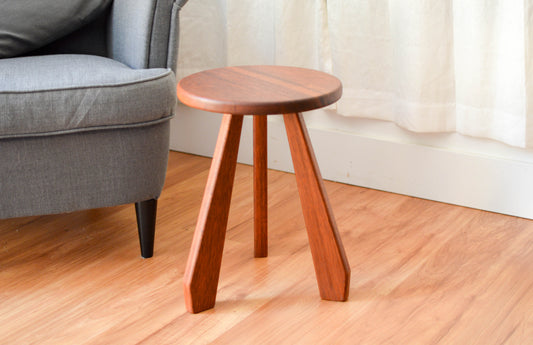 Mid Century Modern Style Stool/Side Table/ Bedside Table