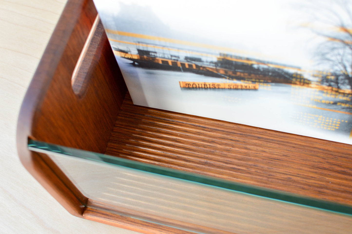 Vinyl Record Storage Crate | Solid Wood & Glass | Handmade in Sydney | Gift for Music Lovers (Copy)