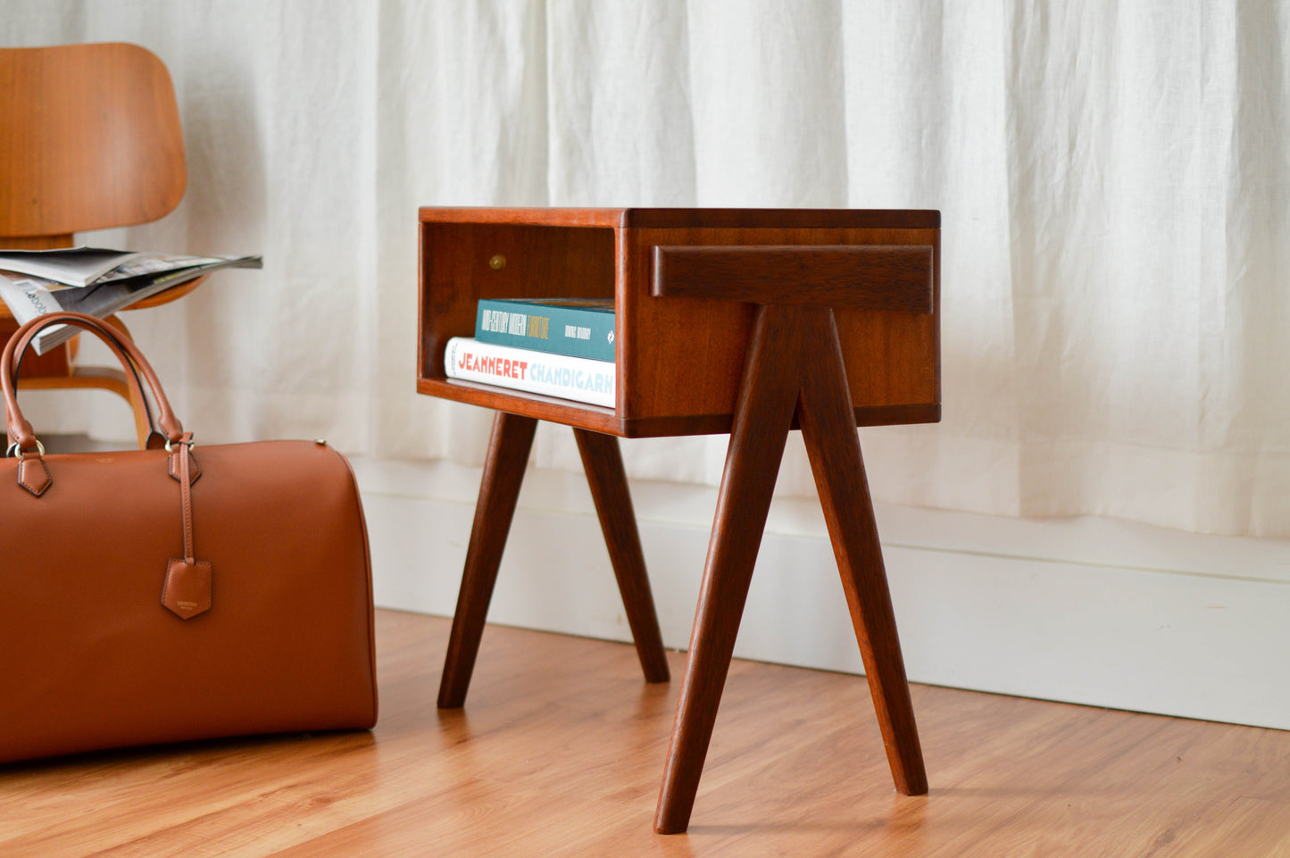 Reserved for Jo. Mid century style bedside tables. A unique design made locally in Sydney.